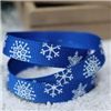 Order  Go Grosgrain - 9mm Snowflakes Blue